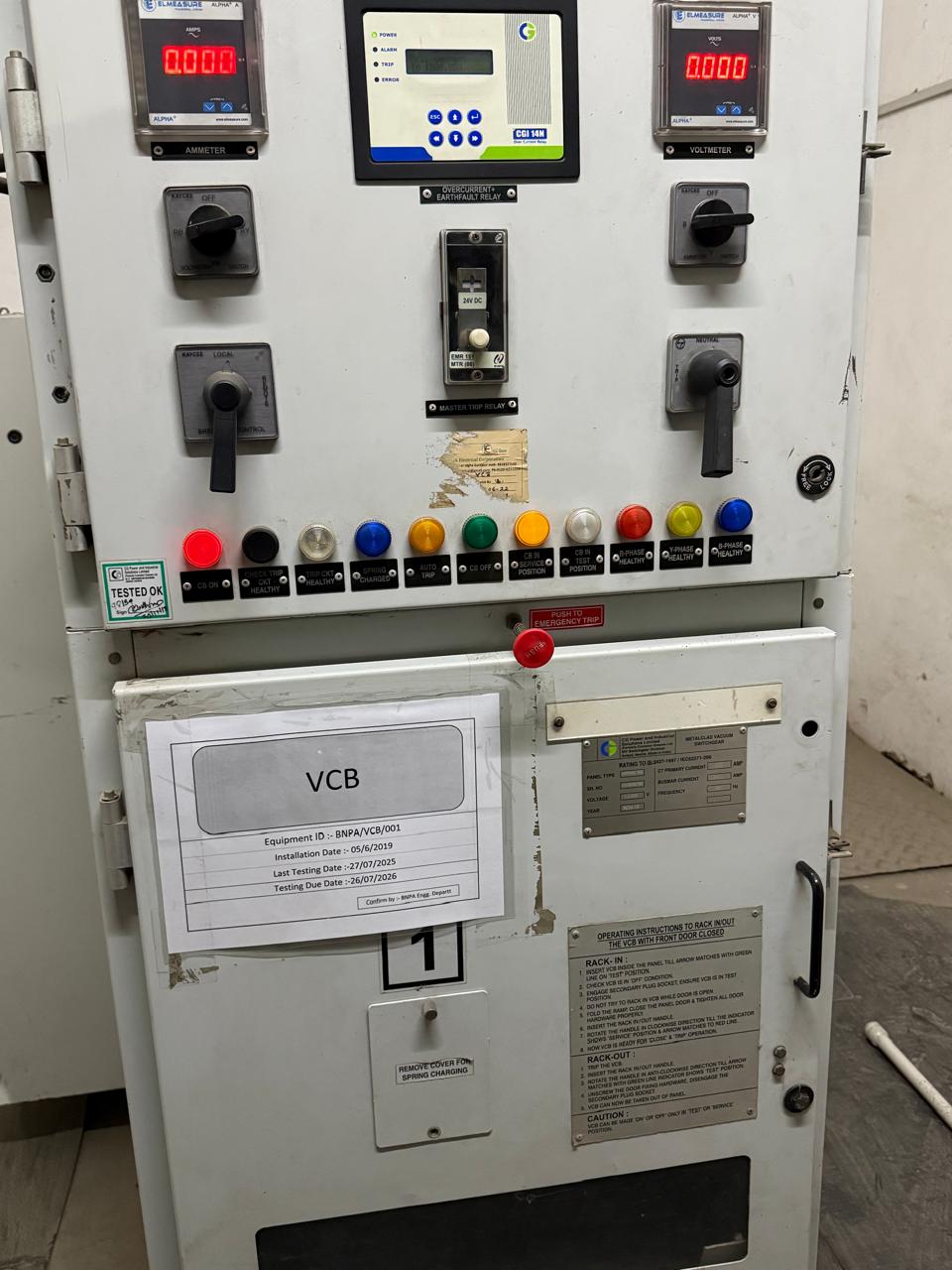 VCB 11kV Panel