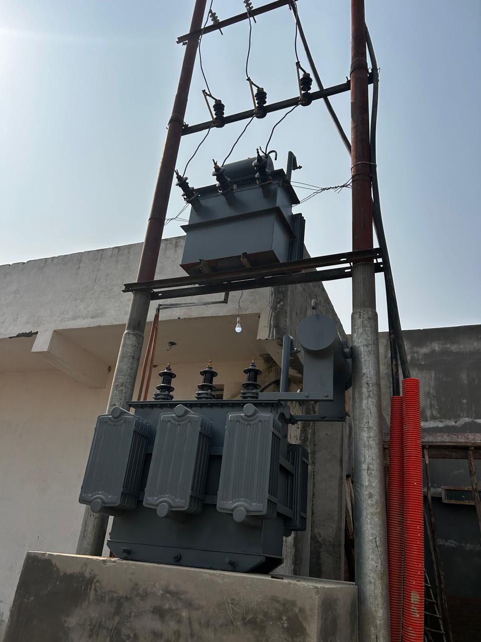 Transformer Safety Cage