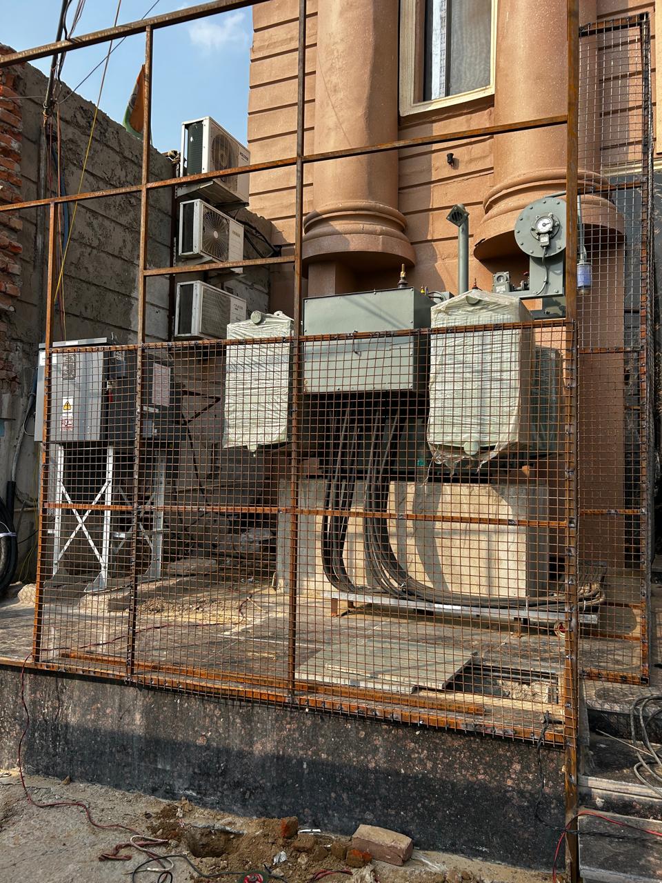 Residential Transformer Yard